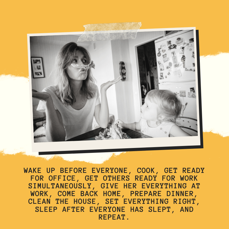 Yellow Mother's Day Social Media Graphic