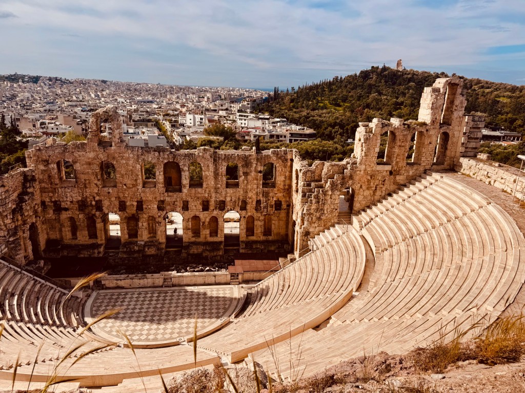 The world’s first stage, where drama came to life—Theatre of Dionysus